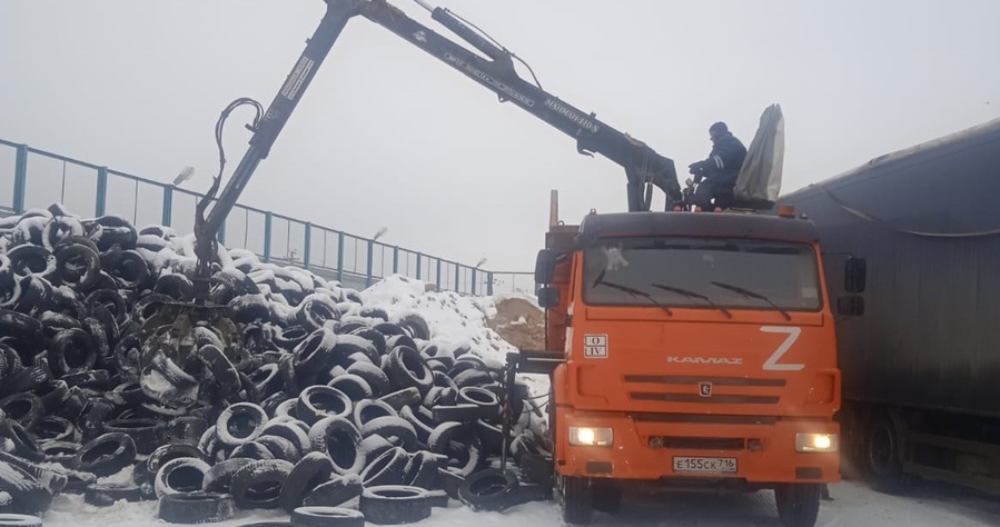 Регоператор УК «ПЖКХ» отправил на переработку 25 тонн автопокрышек